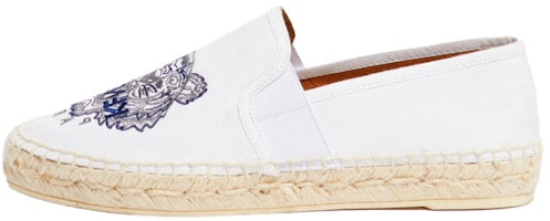 (Women) Kenzo Tiger Espadrilles White 'Simply Comfortable Fashion Casual Flats' F952ES188F7001-35 (Women) Kenzo Tiger Espadrilles White 'Simply Comfortable Fashion Casual Flats' F952ES188F7001-35