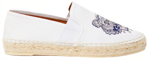 Order (W) Kenzo Tiger Espadrilles Putih 'Kasut Santai Fesyen Kasual Nyaman' F952ES188F7001-35