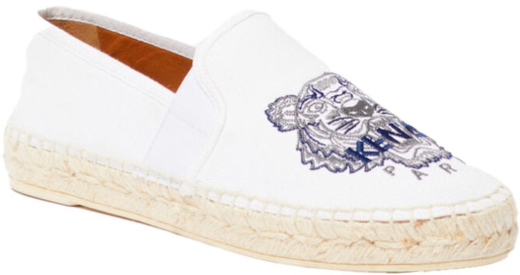 (Women) Kenzo Tiger Espadrilles White 'Simply Comfortable Fashion Casual Flats' F952ES188F7001-35 Lookbook (Women) Kenzo Tiger Espadrilles White 'Simply Comfortable Fashion Casual Flats' F952ES188F7001-35