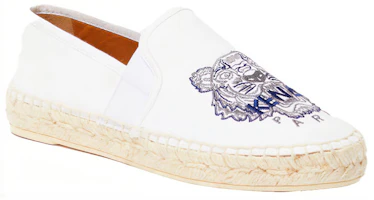 Lookbook (W) Kenzo Tiger Espadrilles Putih 'Kasut Santai Fesyen Kasual Nyaman' F952ES188F7001-35