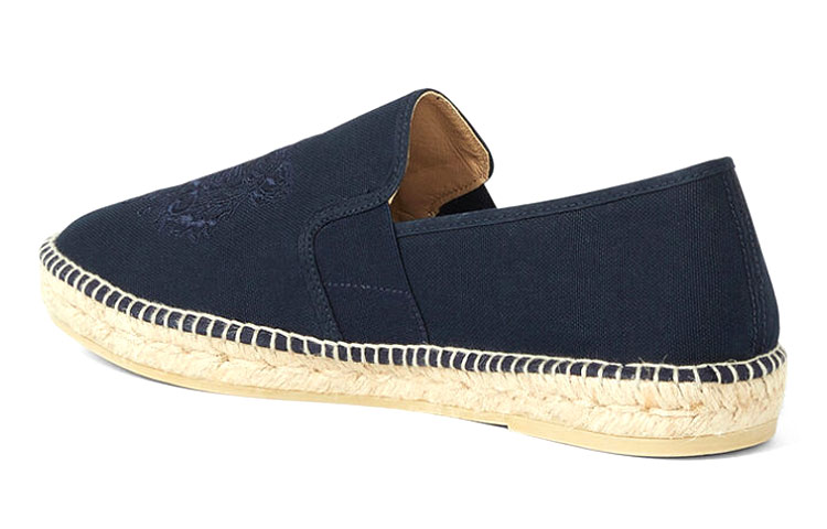 (W) Kenzo Tiger Stretch Canvas Slip-On 'Navy Blue' 圖 5