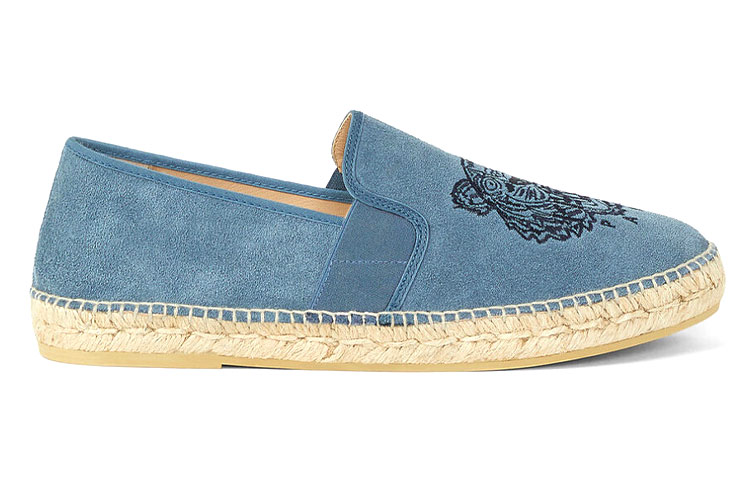 (W) Kenzo Tiger Stretch Suede Espadrilles 'Glacier Blue' 圖 2