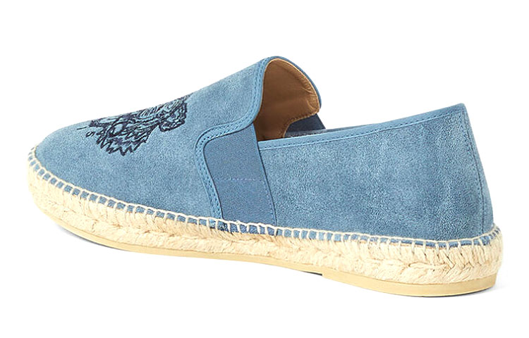 (W) Kenzo Tiger Stretch Suede Espadrilles 'Glacier Blue' 圖 5
