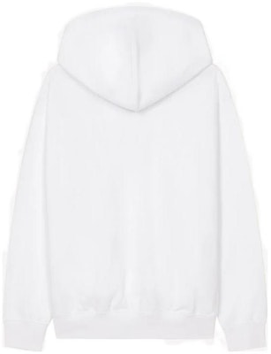 (Women) KENZO Tiger Tail FW22 White Embroidered Logo Hoodie. FC62SW0144MF-01 Lookbook (Women) KENZO Tiger Tail FW22 White Embroidered Logo Hoodie. FC62SW0144MF-01
