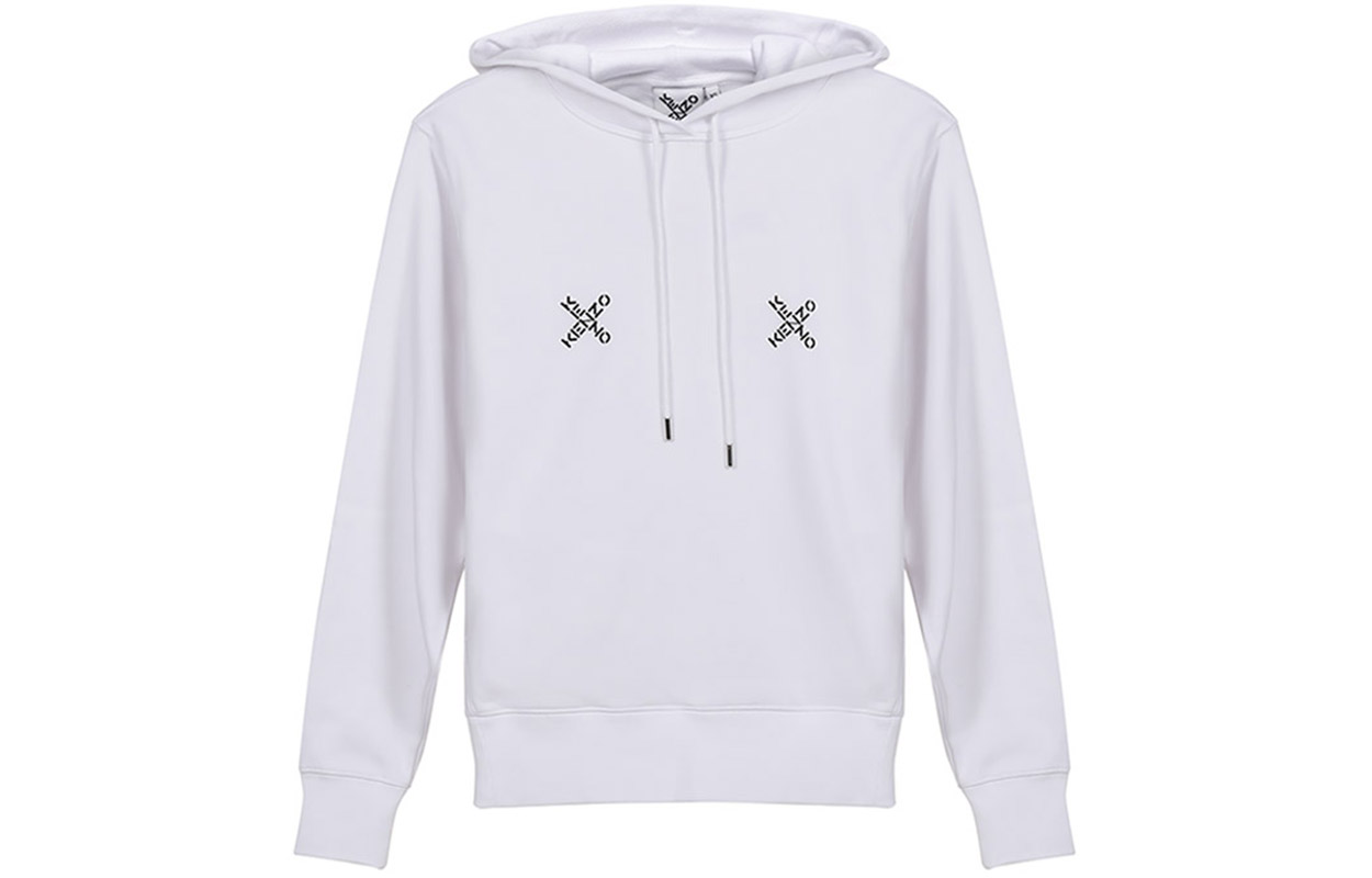 (Women) KENZO White Hoodie Sweatshirt FA62SW8704MS-01 圖 2