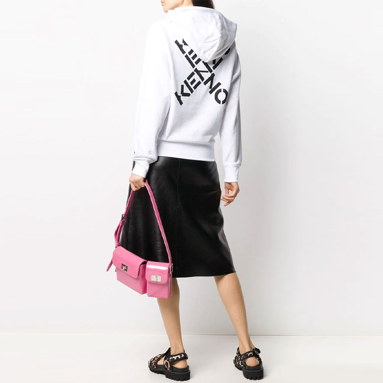 (Women) KENZO White Hoodie Sweatshirt FA62SW8704MS-01 圖 6