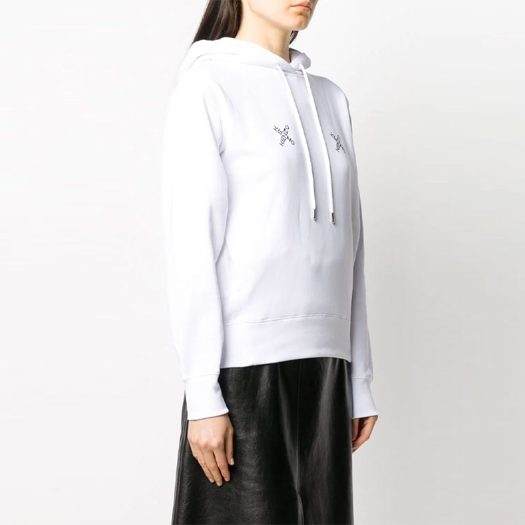 (Women) KENZO White Hoodie Sweatshirt FA62SW8704MS-01 圖 7