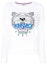 Order (W) KENZO 白色虎头刺绣棉质圆领卫衣 F952SW7054XA-01