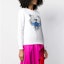 Shop (W) KENZO 白色虎头刺绣棉质圆领卫衣 F952SW7054XA-01