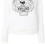 Sizing (W) KENZO 白色虎頭印花衛衣 2SW7254XC011-8S