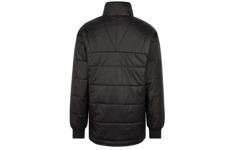 Lookbook (W) 겐조 겨울 블랙 다운 재킷 미니멀리스트 스탠드 칼라. FB62OU065565-99