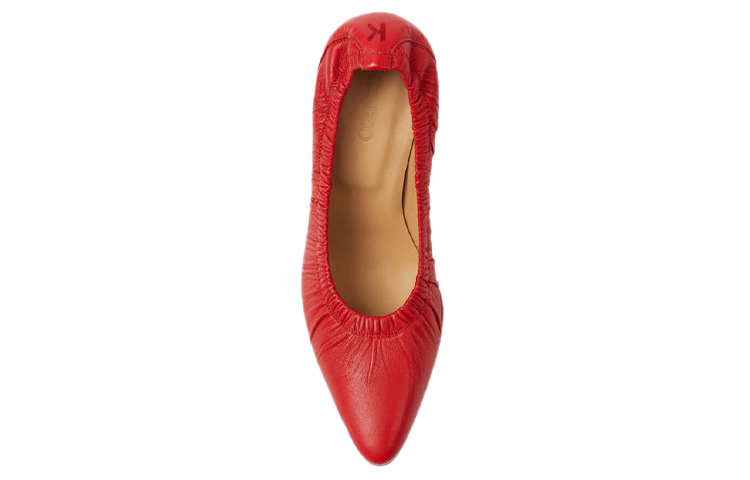 (W) Kenzo Wrinkle 'High Fashion Red Leather High Heels' 圖 3