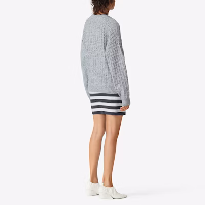 (W) KENZO x Kansai Yamamoto 灰色虎紋羊毛毛衣 SS21 FB52PU5423AE-95 Shop (W) KENZO x Kansai Yamamoto 灰色虎紋羊毛毛衣 SS21 FB52PU5423AE-95