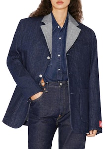 (W) KENZO x Levi''s FW23 拼接撞色牛仔外套 藍色 FD62DV241LE1-DM Purchase (W) KENZO x Levi''s FW23 拼接撞色牛仔外套 藍色 FD62DV241LE1-DM