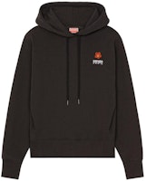 (Women) KENZO x Nigo FW22 Black Hoodie with Boke Flower Embroidery Logo. FC62SW0154MF-99J (Women) KENZO x Nigo FW22 Black Hoodie with Boke Flower Embroidery Logo. FC62SW0154MF-99J