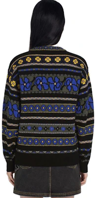 (W) KENZO x Nigo FW22 几何条纹提花圆领毛衣 蓝色 FC62PU3203CI-71 Sizing (W) KENZO x Nigo FW22 几何条纹提花圆领毛衣 蓝色 FC62PU3203CI-71