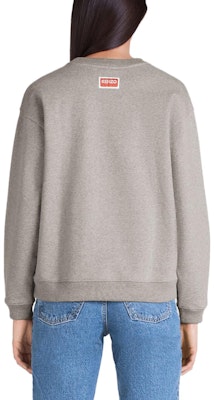 (W) KENZO x Nigo FW22 灰色Boke花朵標誌印花圓領長袖上衣。 FC62SW0114ME-94 Sizing (W) KENZO x Nigo FW22 灰色Boke花朵標誌印花圓領長袖上衣。 FC62SW0114ME-94