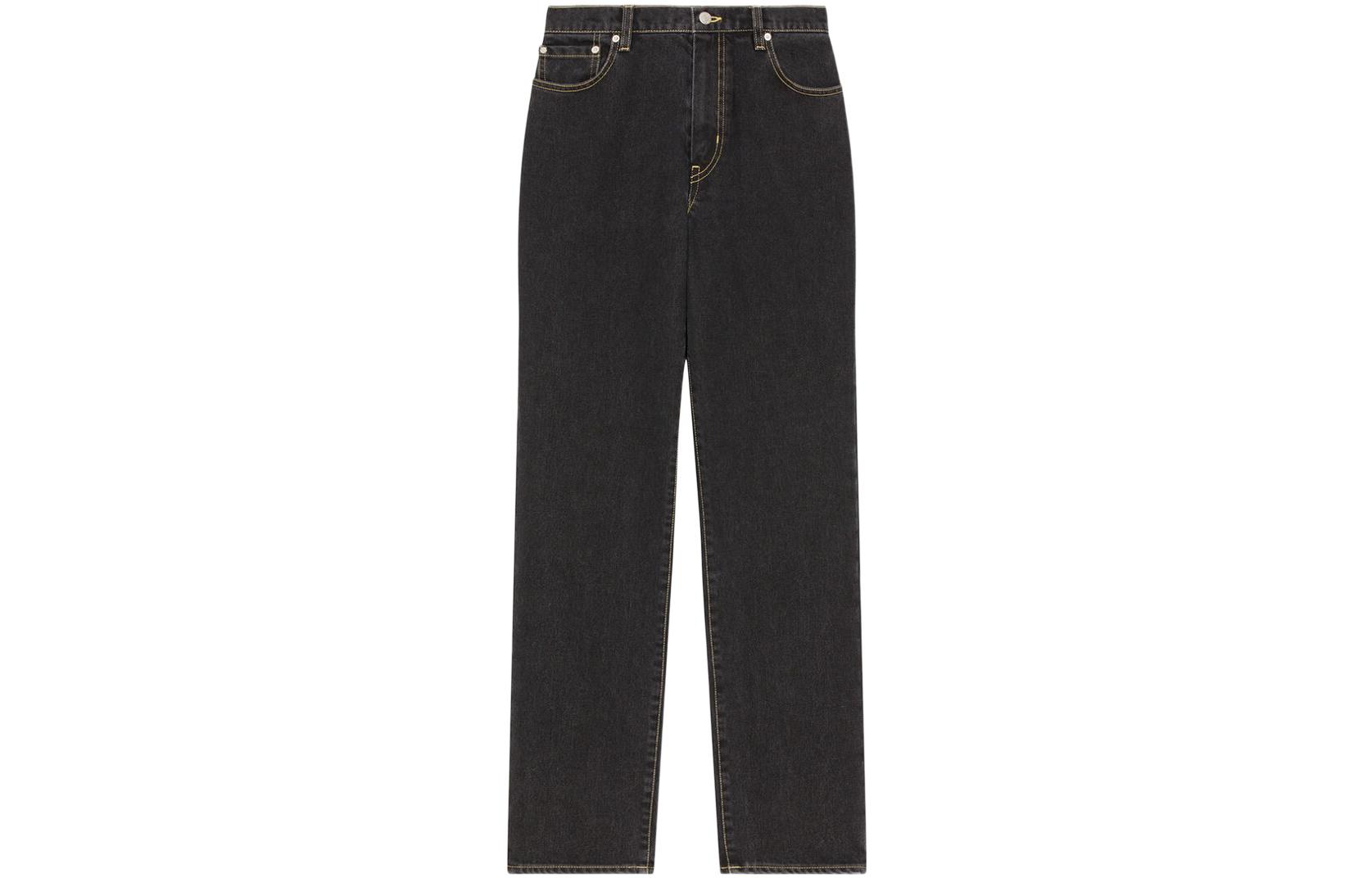 (Women) KENZO x Nigo FW22  Slim Fit Black Denim Jeans FC62DP2009EJ-99