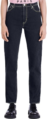 (Women) KENZO x Nigo FW22 Slim Fit Black Denim Jeans FC62DP2009EJ-99 Purchase (Women) KENZO x Nigo FW22 Slim Fit Black Denim Jeans FC62DP2009EJ-99