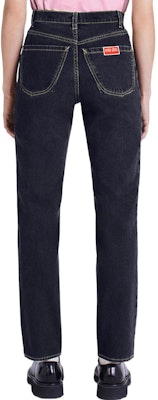 (Women) KENZO x Nigo FW22 Slim Fit Black Denim Jeans FC62DP2009EJ-99 Details for (Women) KENZO x Nigo FW22 Slim Fit Black Denim Jeans FC62DP2009EJ-99