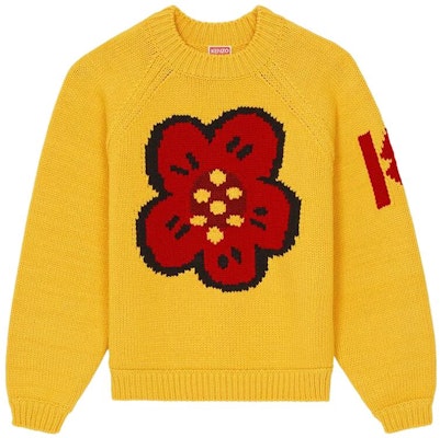 (Women) KENZO x Nigo FW22 University Embroidered Orange Crewneck Sweatshirt FC62PU3213BA-40 Order (Women) KENZO x Nigo FW22 University Embroidered Orange Crewneck Sweatshirt FC62PU3213BA-40