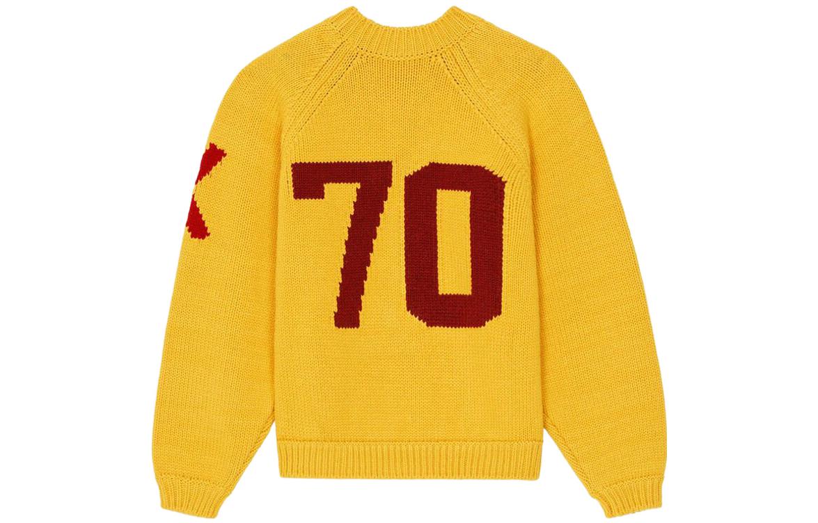 Lookbook (Women) KENZO x Nigo FW22  University Embroidered Orange Crewneck Sweatshirt FC62PU3213BA-40