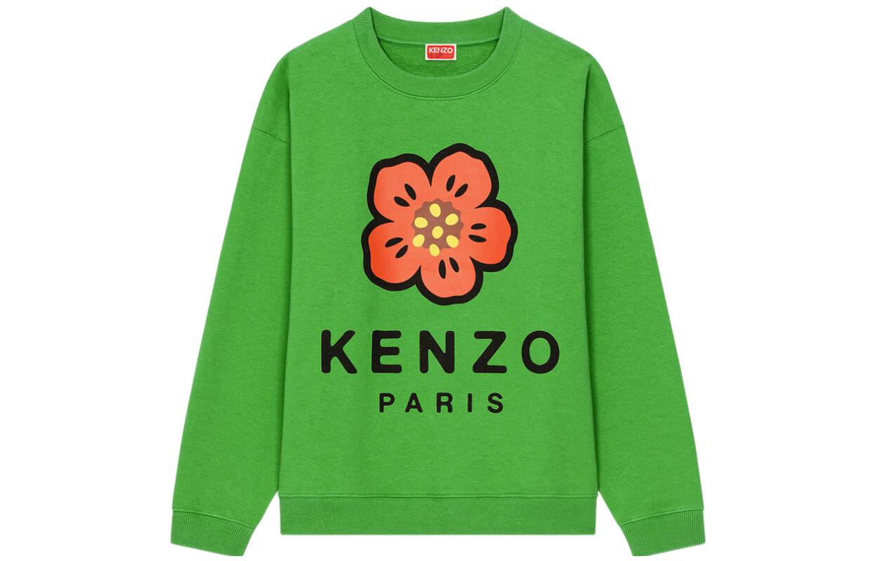 Order (W) KENZO x Nigo FW22 花卉标志绿色圆领卫衣 FC62SW0114ME-57