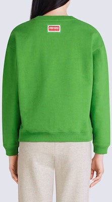 (W) KENZO x Nigo FW22 Boke Flower Logo Sweater Hijau Crewneck FC62SW0114ME-57 Sizing (W) KENZO x Nigo FW22 Boke Flower Logo Sweater Hijau Crewneck FC62SW0114ME-57