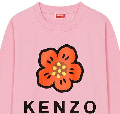 (W) Sudadera Rosa Kenzo x Nigo FW22 con Logo Flor Boke. FC62SW0114ME-30 Details for (W) Sudadera Rosa Kenzo x Nigo FW22 con Logo Flor Boke. FC62SW0114ME-30