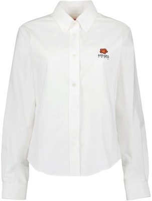 (Women) KENZO x Nigo FW22 Floral Logo Print Button-Up Long Sleeve Shirt Women White FD52CH0879LO-01 Buy (Women) KENZO x Nigo FW22 Floral Logo Print Button-Up Long Sleeve Shirt Women White FD52CH0879LO-01