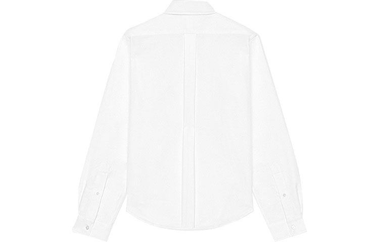 Lookbook (Women) KENZO x Nigo FW22 Floral Logo Print Button-Up Long Sleeve Shirt Women White FD52CH0879LO-01