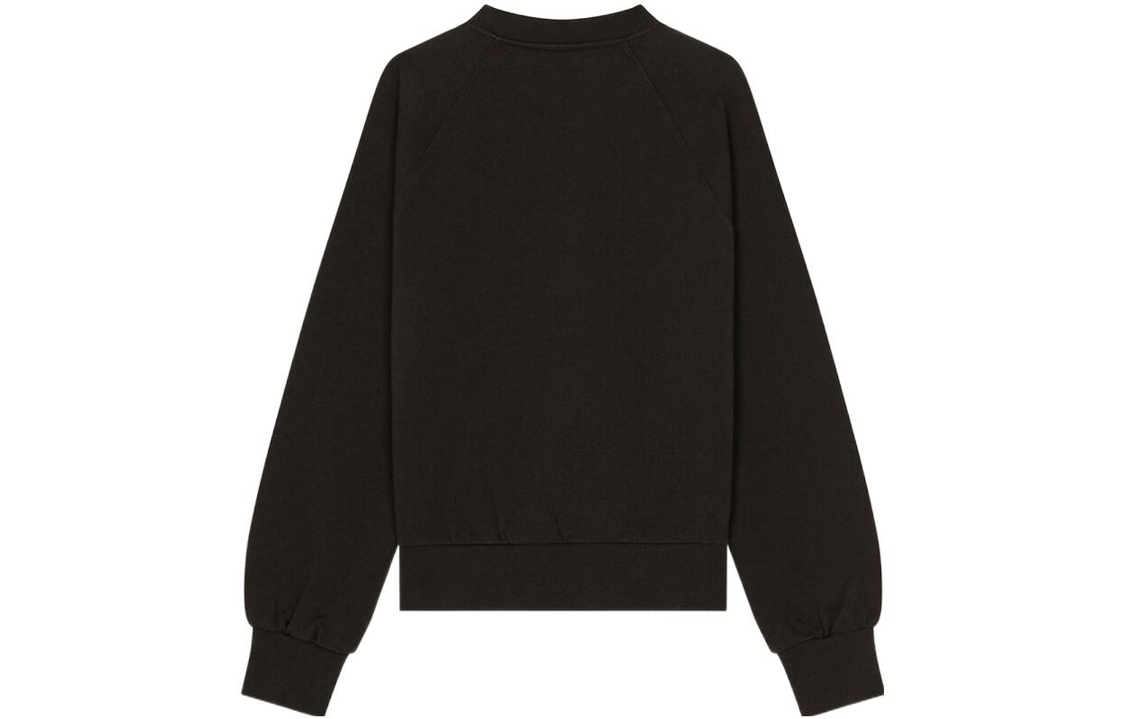 Lookbook (Women) Kenzo x Nigo FW22 Tiger Tail Logo Embroidered Black Sweatshirt Women FC62SW6584MF-99J