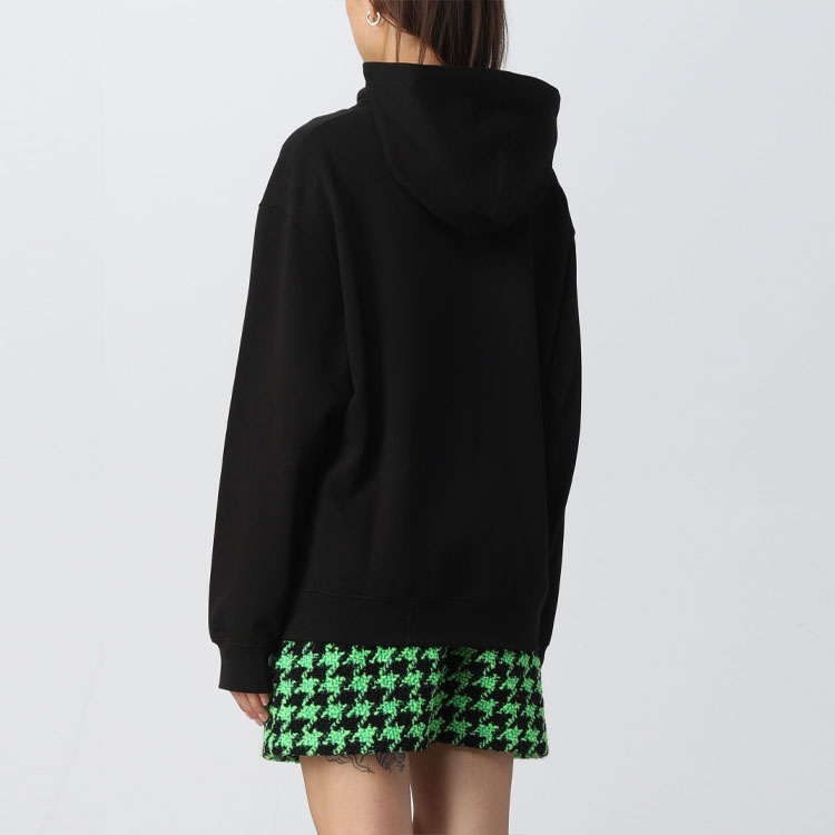 Purchase (W) KENZO x Nigo FW22 老虎尾刺繡標誌連帽黑色衛衣 FC62SW0144MF-99J