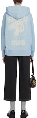 (W) KENZO x Nigo FW22 大学虎头印花连帽卫衣 浅蓝色 FC62SW0204MC-64 Purchase (W) KENZO x Nigo FW22 大学虎头印花连帽卫衣 浅蓝色 FC62SW0204MC-64