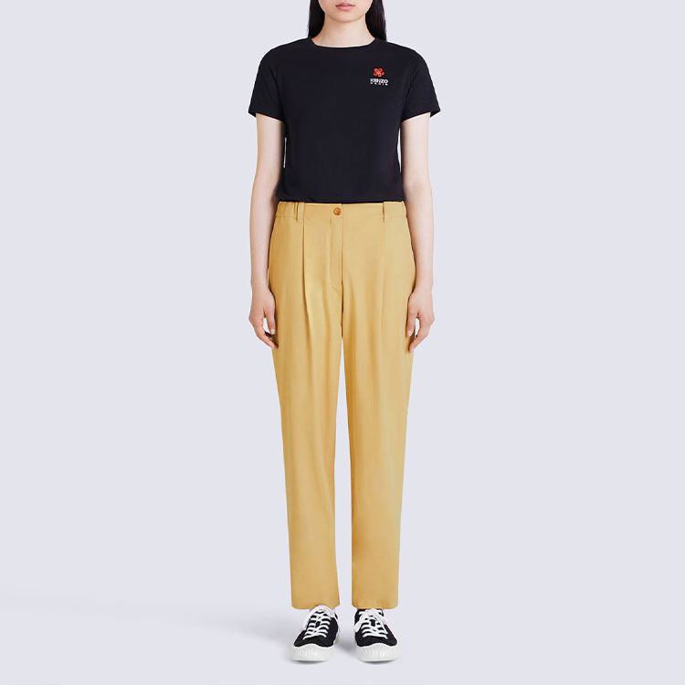 Shop (W) KENZO x Nigo SS22 黑色刺绣图案T恤 FC62TS0124SO-99