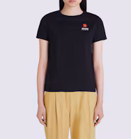 Details for (Women) KENZO x Nigo SS22 Black Embroidered Graphic T-Shirt FC62TS0124SO-99