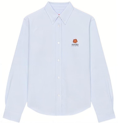 (Women) KENZO x Nigo SS23 Floral Logo Print Long Sleeve Shirt Women’s Light Blue. FD52CH0879LO-64 Order (Women) KENZO x Nigo SS23 Floral Logo Print Long Sleeve Shirt Women’s Light Blue. FD52CH0879LO-64