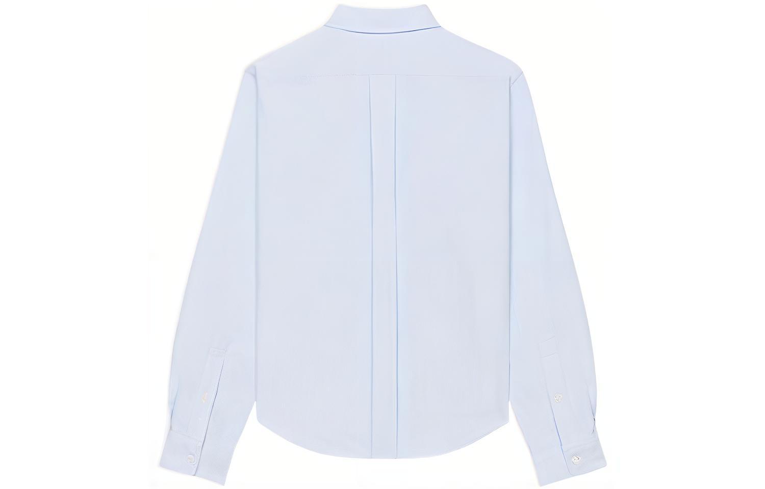 Lookbook (W) ケンゾー x ニゴ SS23 フローラルロゴプリント 長袖シャツ ウィメンズ ライトブルー FD52CH0879LO-64