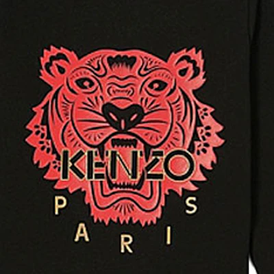 (Women) Kenzo Year of the Rat Tiger Crest Black Long Sleeve Sweatshirt (Women) FA52SW7054Z5-99 Sizing (Women) Kenzo Year of the Rat Tiger Crest Black Long Sleeve Sweatshirt (Women) FA52SW7054Z5-99
