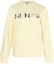 Buy (W) KENZO Kuning Logo Cetak Crewneck Pullover Sweatshirt FB62SW8204MO-04