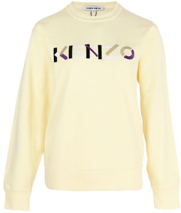 (W) KENZO Kuning Logo Print Crewneck Pullover Sweatshirt FB62SW8204MO-04 Order (W) KENZO Kuning Logo Print Crewneck Pullover Sweatshirt FB62SW8204MO-04