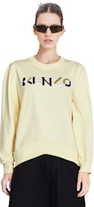(W) KENZO Kuning Logo Print Crewneck Pullover Sweatshirt FB62SW8204MO-04 Details for (W) KENZO Kuning Logo Print Crewneck Pullover Sweatshirt FB62SW8204MO-04