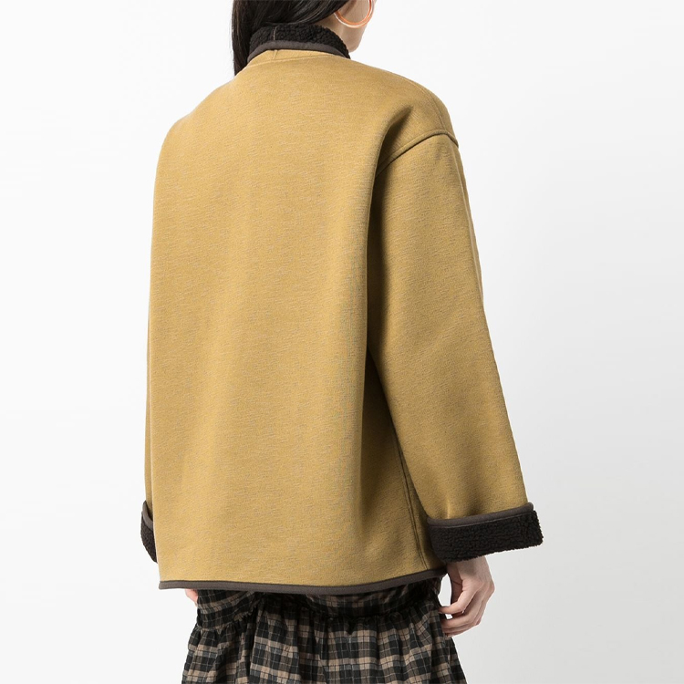 (Women) KenzoF W21 Reversible Zipper Jacket Brown FB62BL-773 圖 4