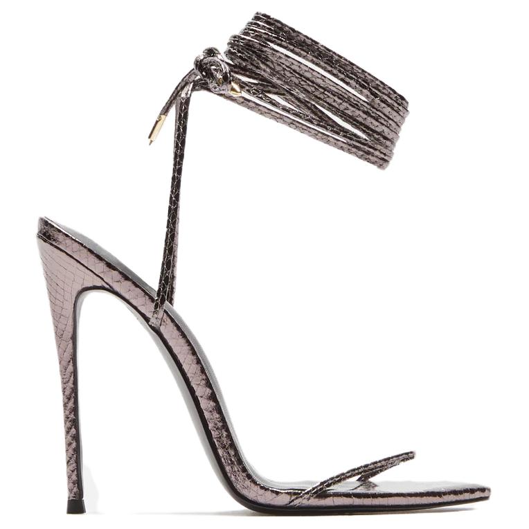 Order (W) Sandale KITH Slide ''Argent Confort Mode''. FELUCE-GRIS