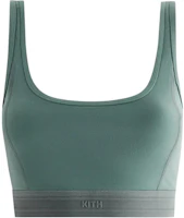 (Women) KITH Slim Fit Tank Top Green - Solid Logo KHW030184-307 (Women) KITH Slim Fit Tank Top Green - Solid Logo KHW030184-307