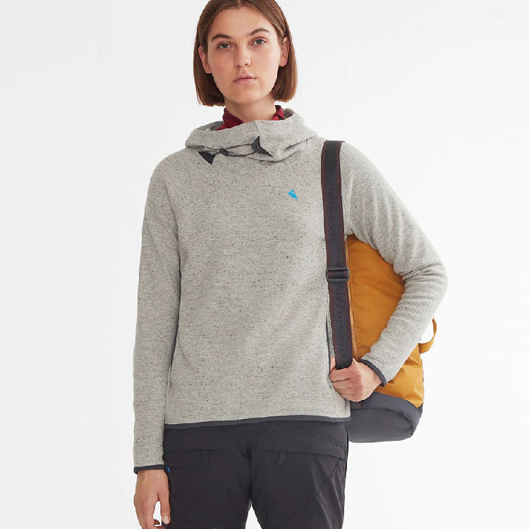 Lookbook (W) KLATTERMUSEN Falen 羊毛连帽羊毛混纺抓绒卫衣 20619W