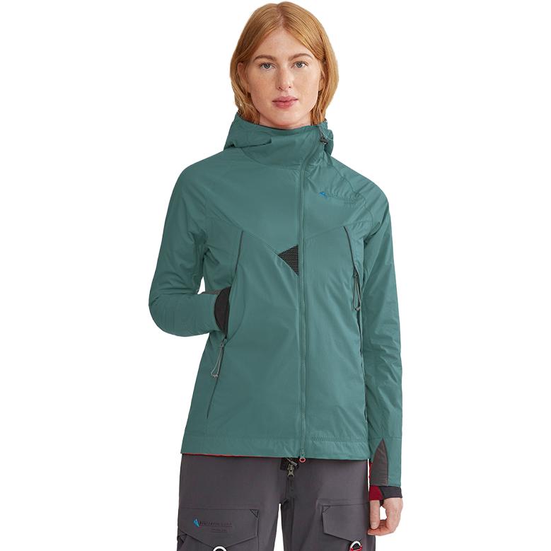 Lookbook (W) KLATTERMUSEN Vale Jaket Berhud Penebat Tahan Angin Warna Solid. 10642W