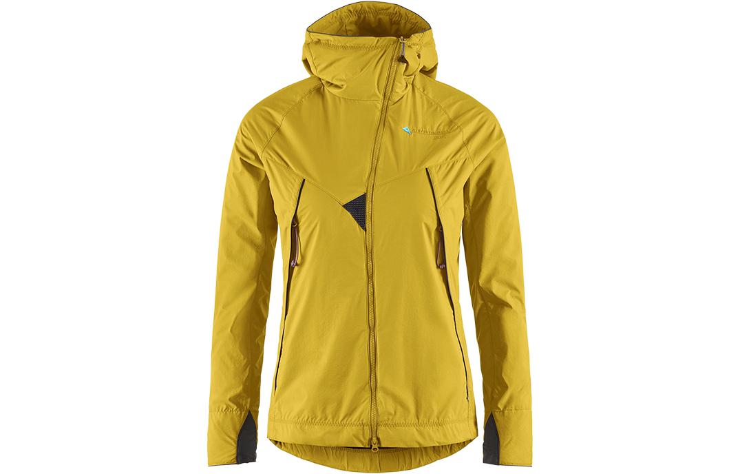 Cheap (W) KLATTERMUSEN Vale Jaket Berhud Penebat Tahan Angin Warna Solid. 10642W