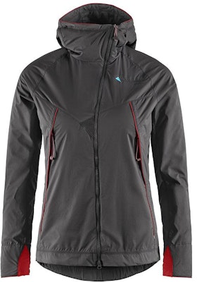 (W) KLATTERMUSEN Vale Jaket Berhud Penebat Tahan Angin Warna Solid. 10642W 1