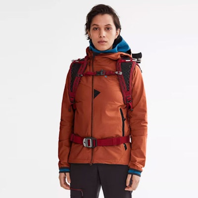 (W) KLATTERMUSEN Vanadis 2.0 Jaket Berhud Softshell Tahan Angin Colorblock 10629W 2